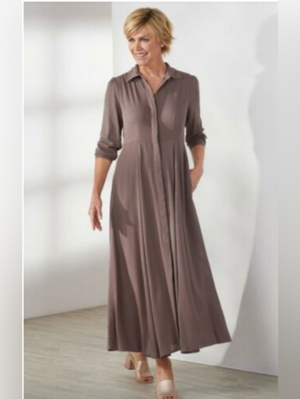 Soft Surroundings| Laurel Shirt Dress | 2x